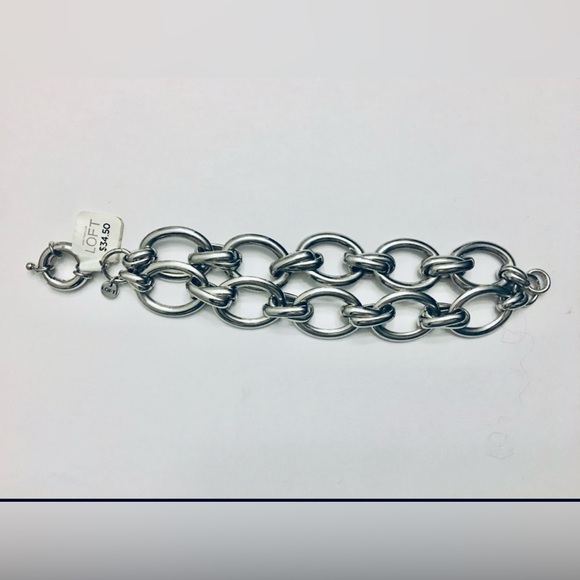 Loft Large Link Bracelet - NWT - Picture 2 of 2